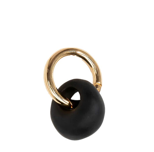 Splash Keyring | Black | Brass
