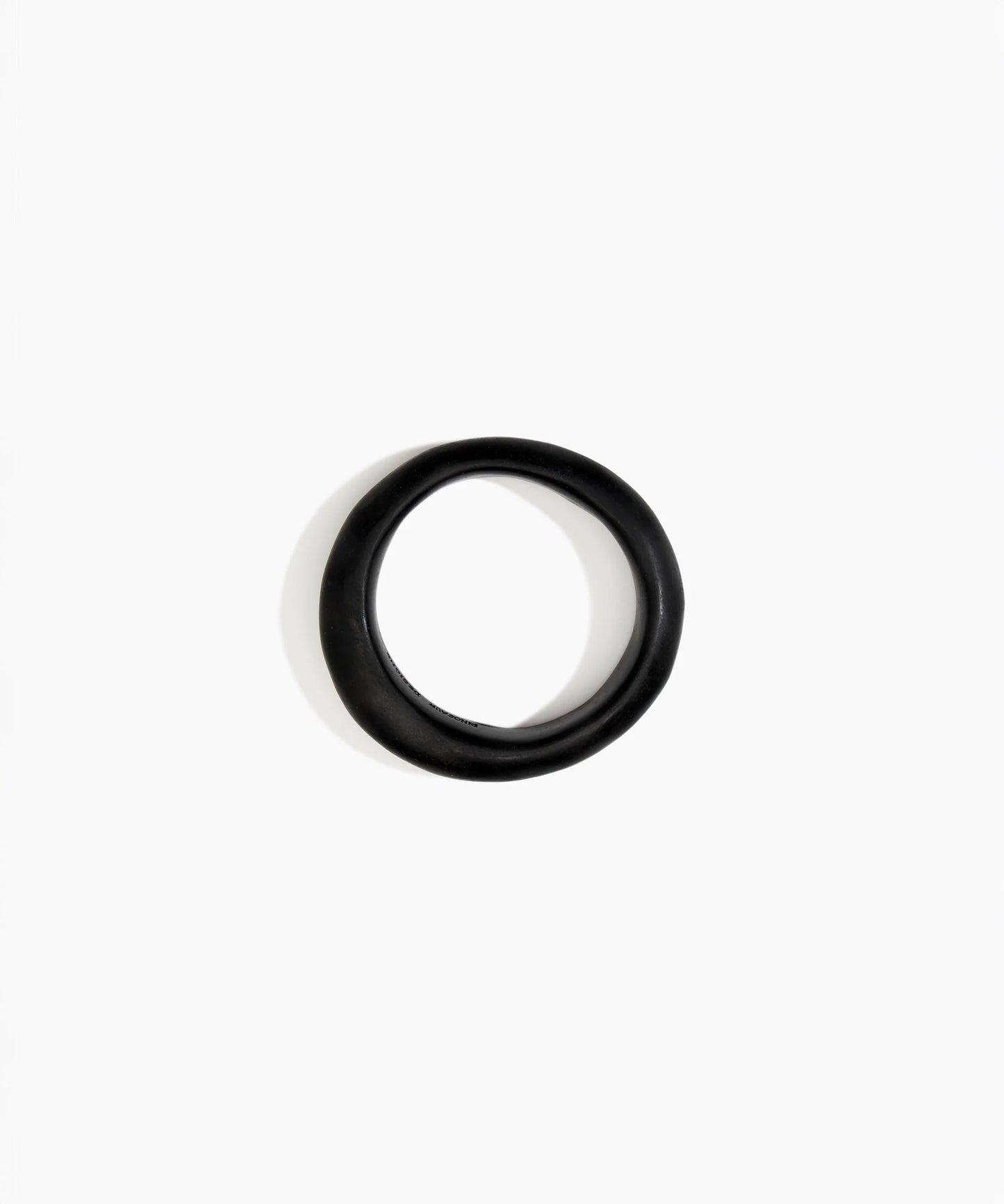 Small Organic Bangle | Black