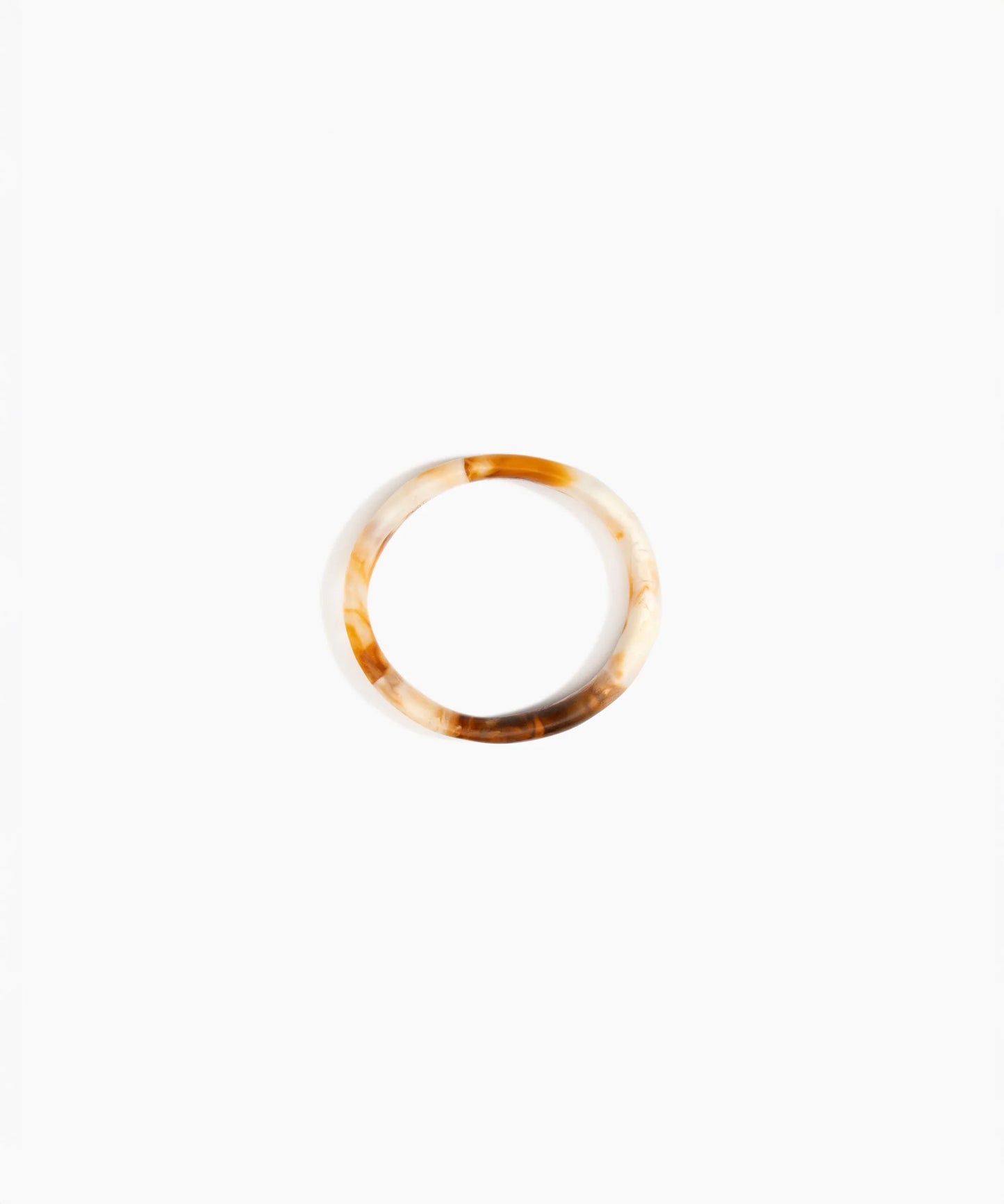 Wishbone Bangle | Light Horn