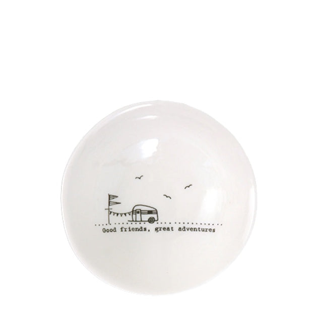 Porcelain Bowl | Good Friends | Medium