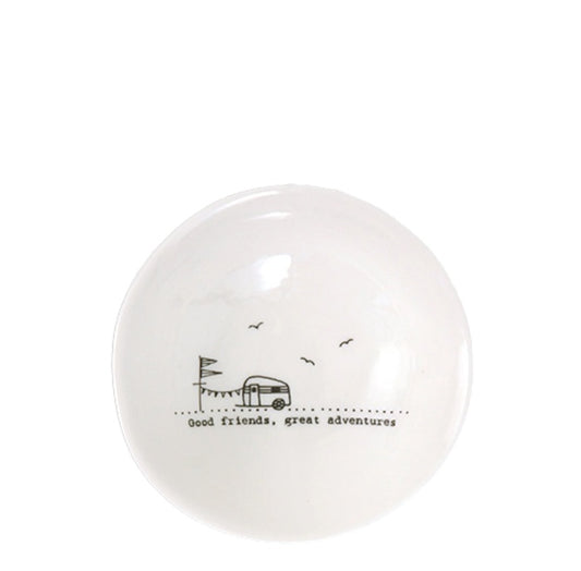 Porcelain Bowl | Good Friends | Medium