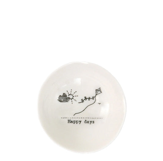 Porcelain Bowl | Happy Days