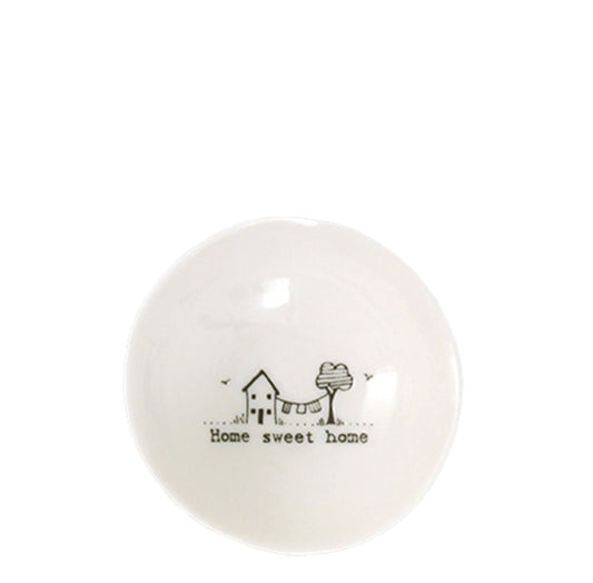 Porcelain Bowl | Home Sweet Home