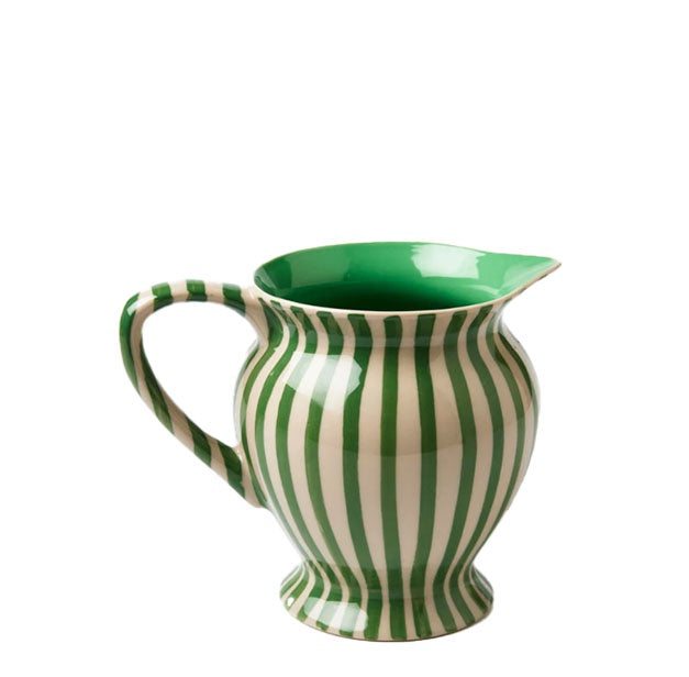 Pitcher | Green Stripe
