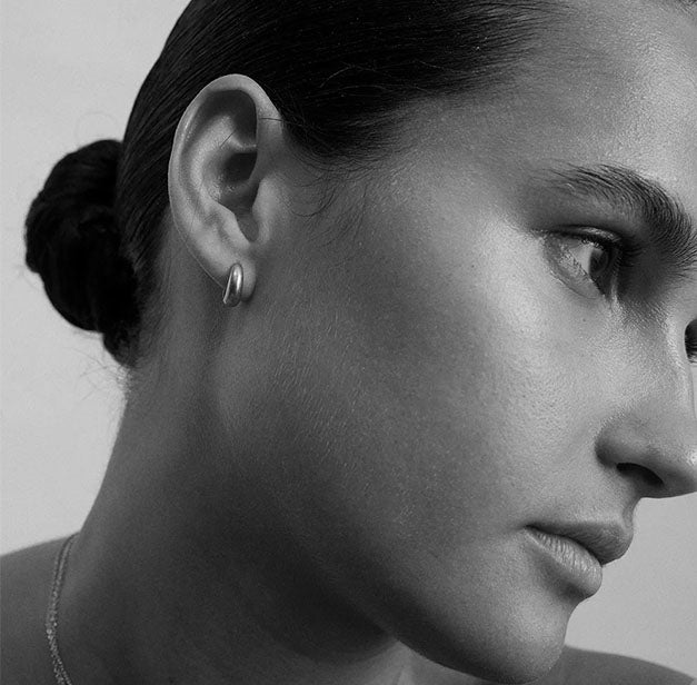 Era Huggies | Sterling Silver