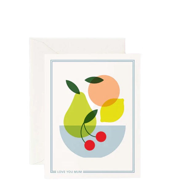 Love You Mum Card