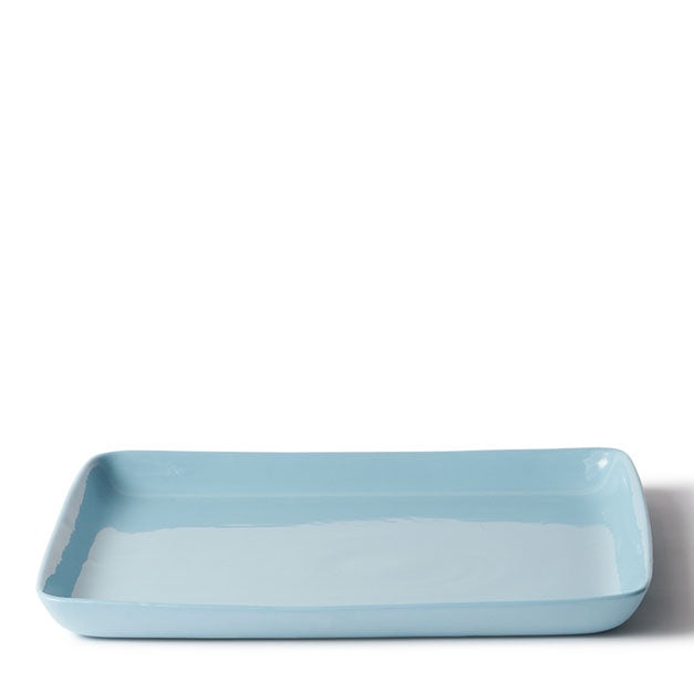Square Platter | Duck Egg | Large