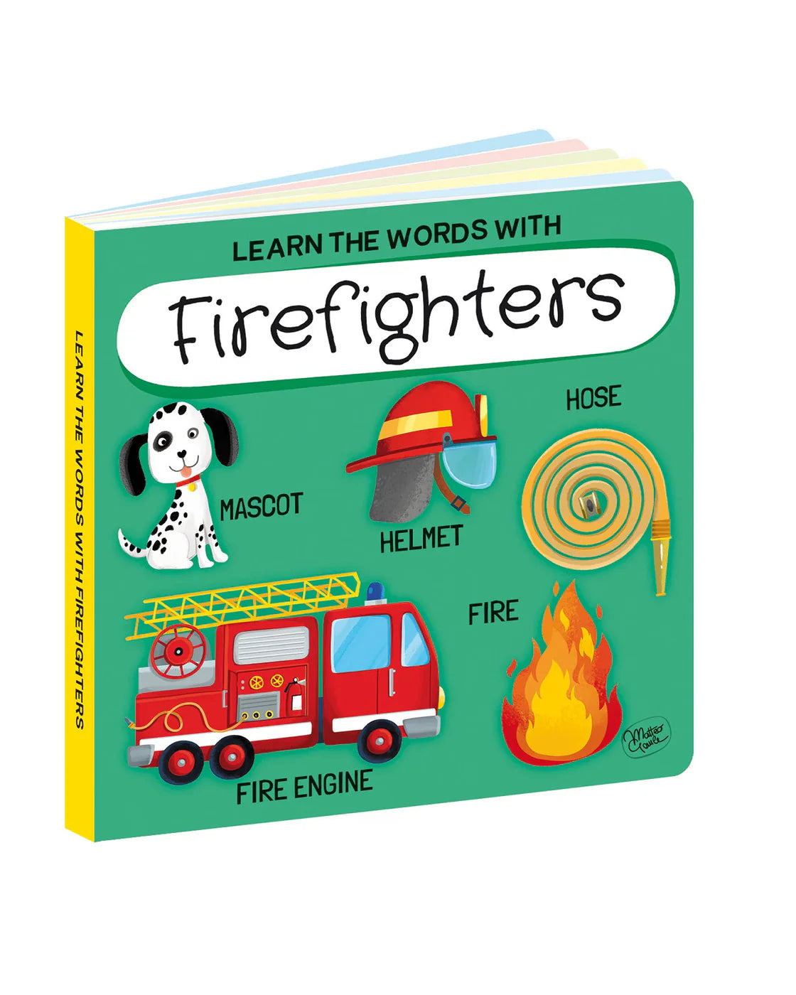 3D Puzzle & Book Set | Learn Words with Firefighters
