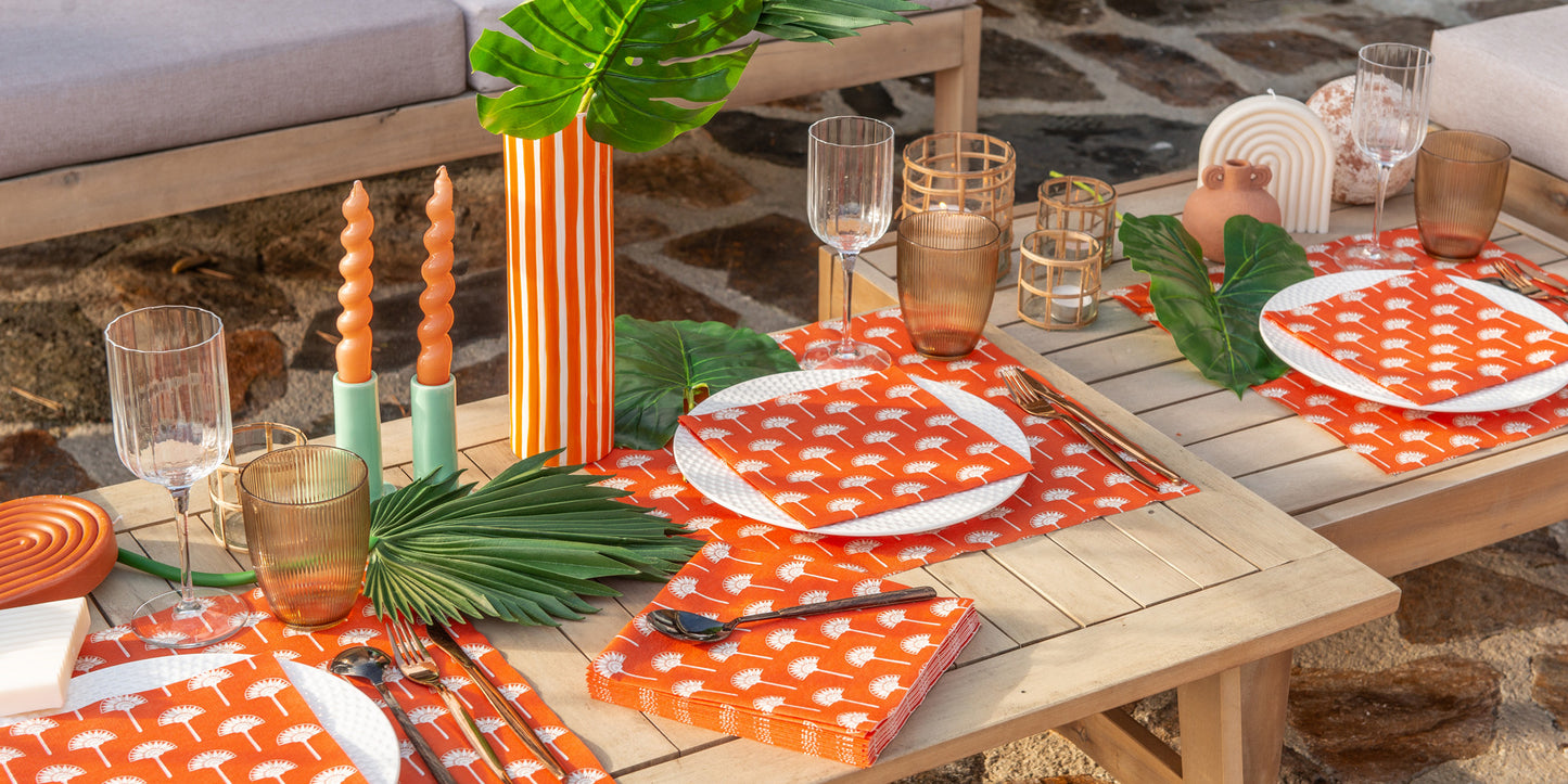Dinner Napkins | Egyptian Palm