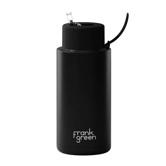 Ceramic Reusable Bottle 1L | Midnight