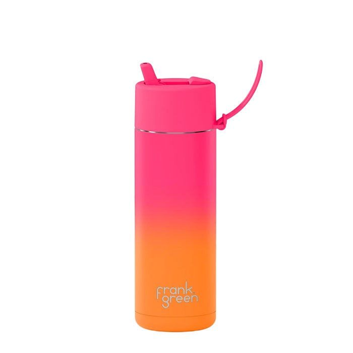 Ceramic Reusable Bottle 595ml | Summer Sunset