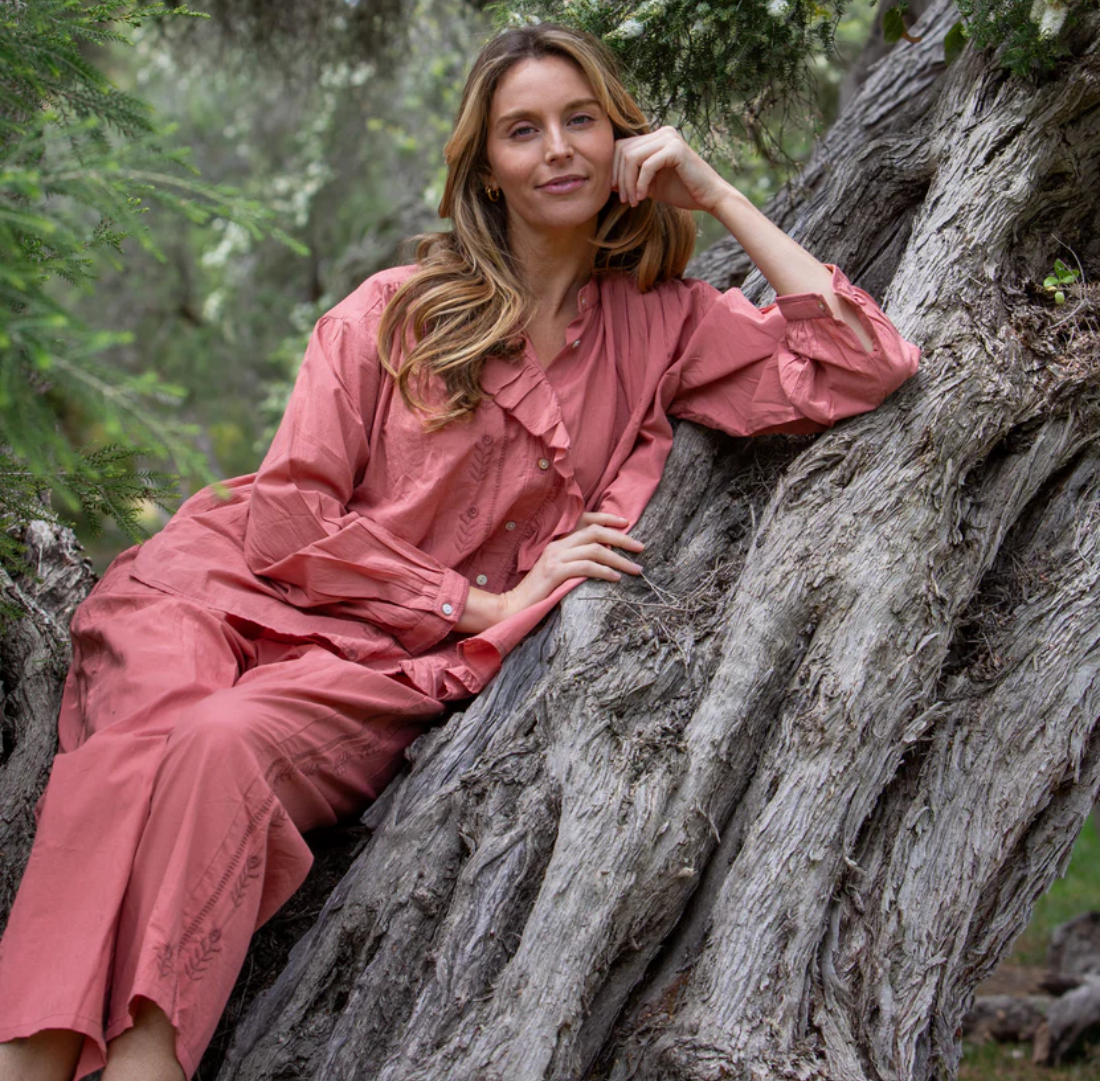 Garden Pant | Coral |50% Off