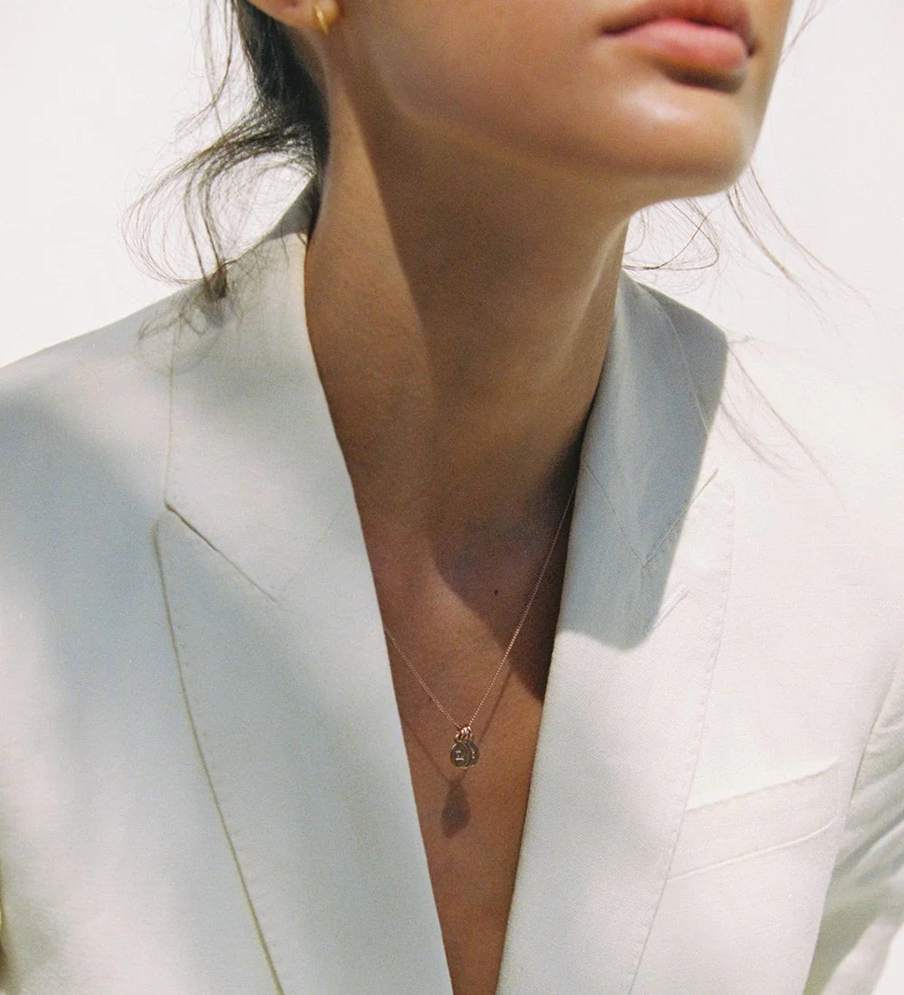 Initial Charm A-Z | Rose Gold