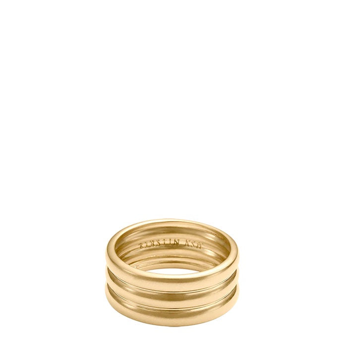 Steadfast Ring | 18k Gold Plated