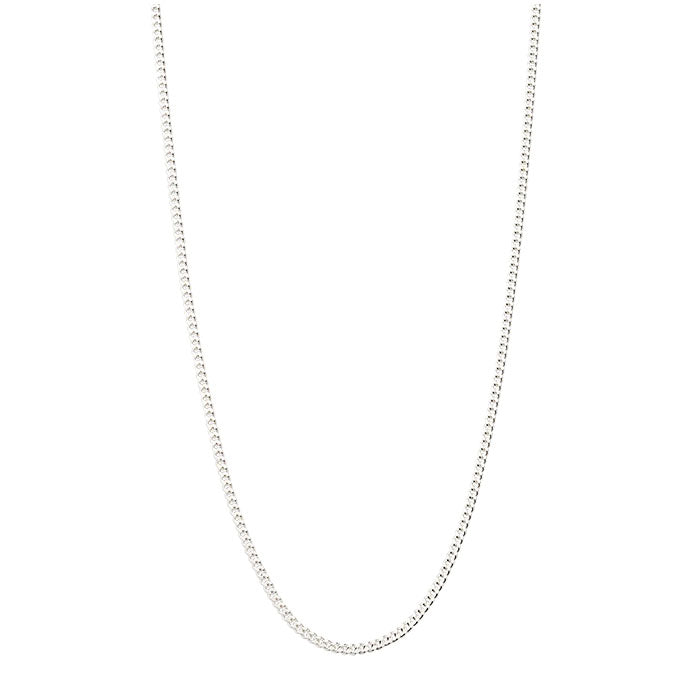 Bespoke Curb Chain 16-18'' | Sterling Silver