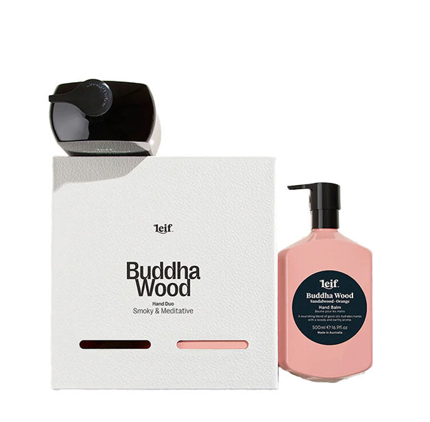 Hand Duo Large | Buddha Wood