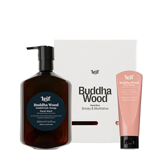 Hand Duo Small | Buddha Wood