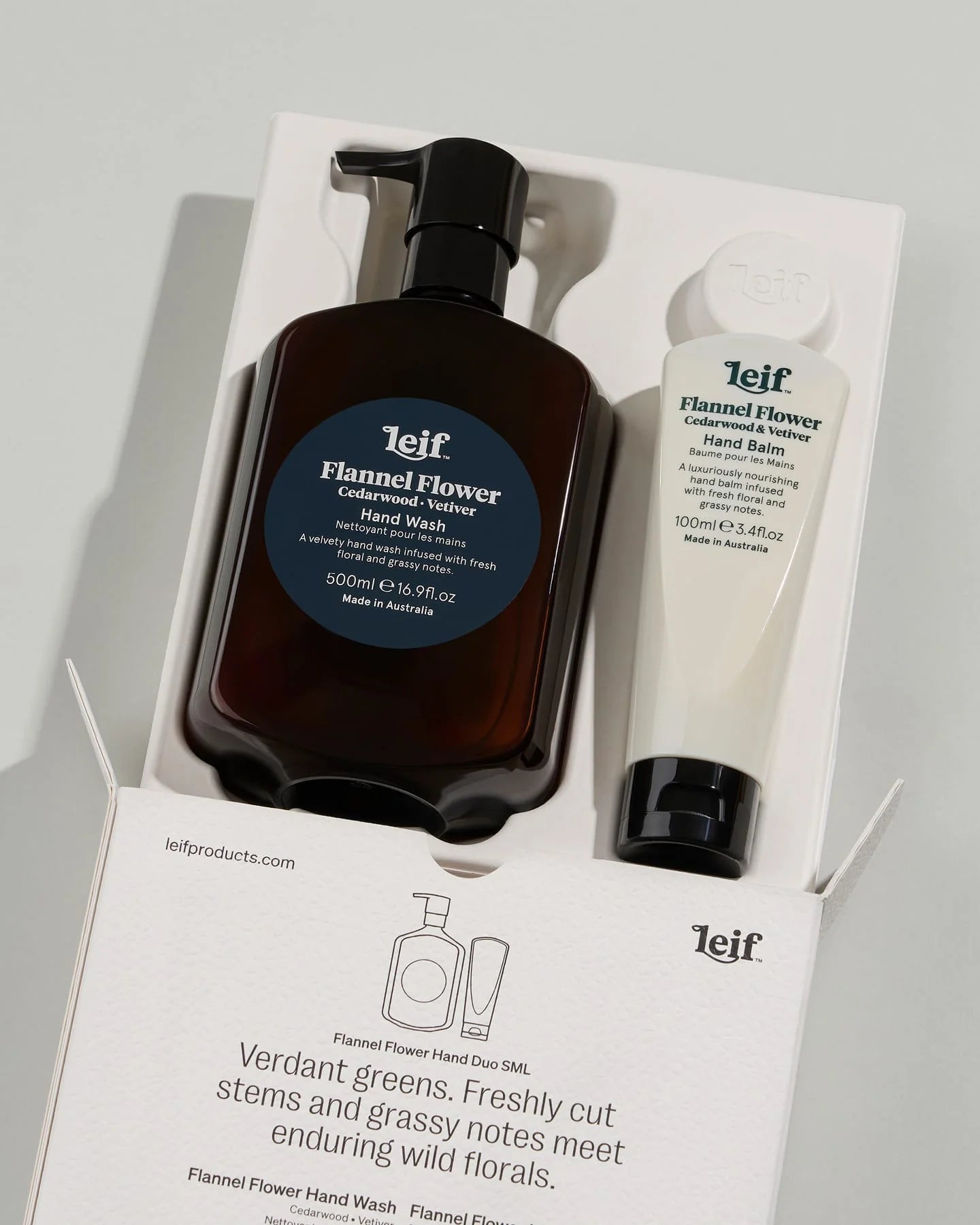 Hand Duo Small | Flannel Flower