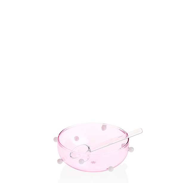 Mignonette Sauce Set | Clear Pink Opaque White