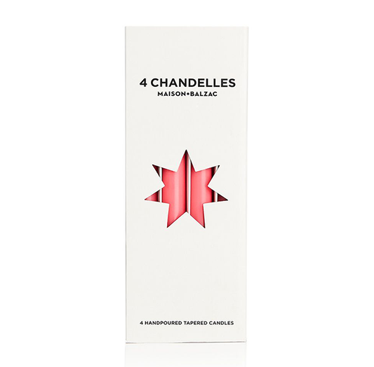 Chandelles x 4 | Raspberry