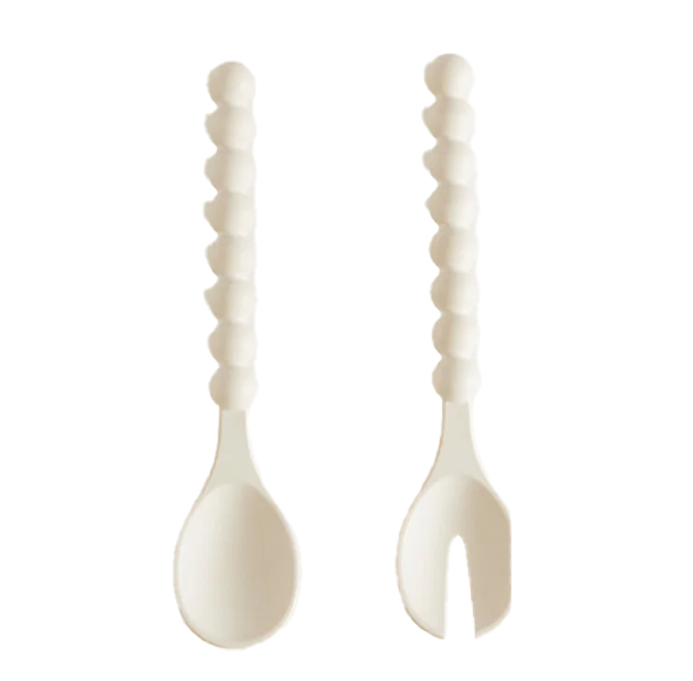 Cloud Serving Spoons | Ivory