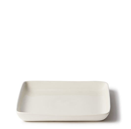Square Platter | Milk | Medium