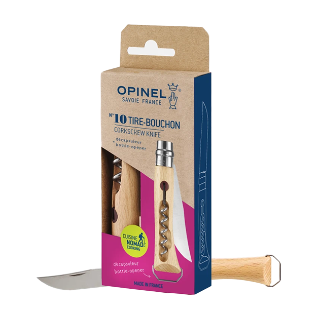 Opinel Corkscrew & Bottle Opener | No. 10
