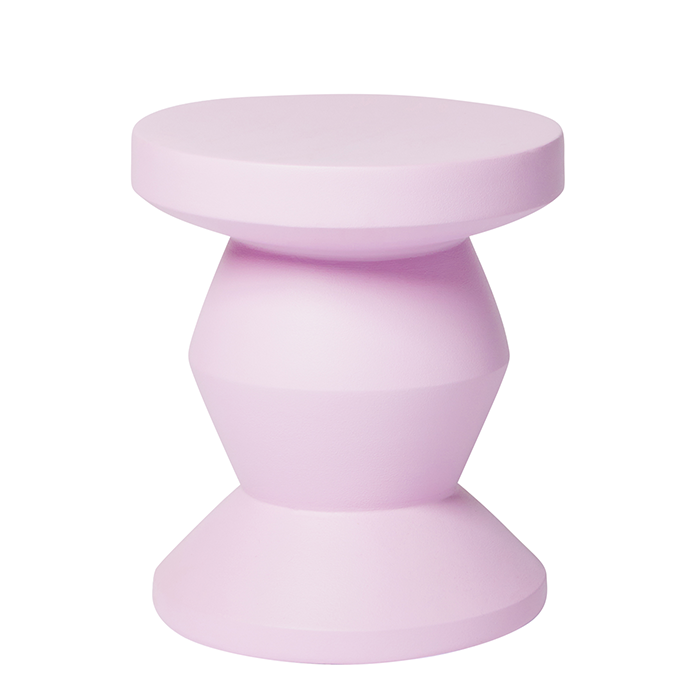 Pedestal Side Table | Lilac
