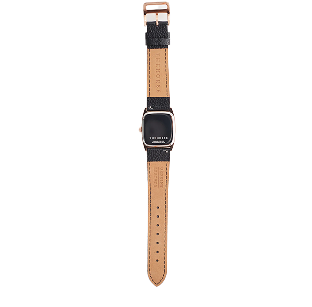 Dress Watch | Black + Rose Gold