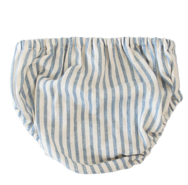 Nappy Cover | Chambray Stripe