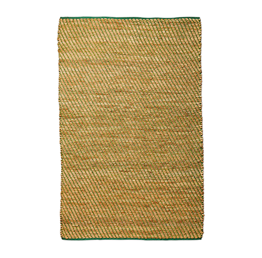 Frida Jute Rug | Green | 2x3m