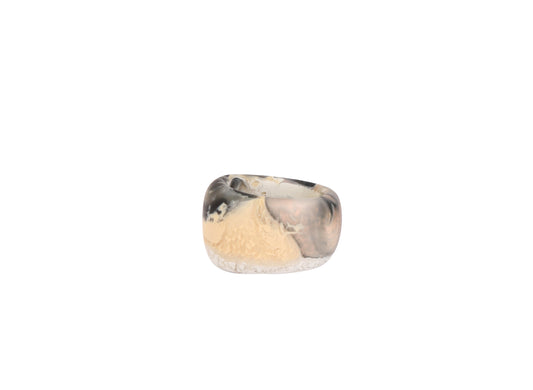 Band Ring | Sandy Pearl