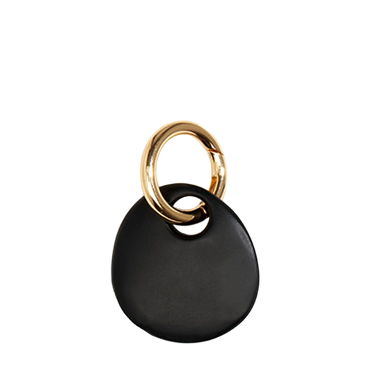 Earth Keyring | Black | Brass