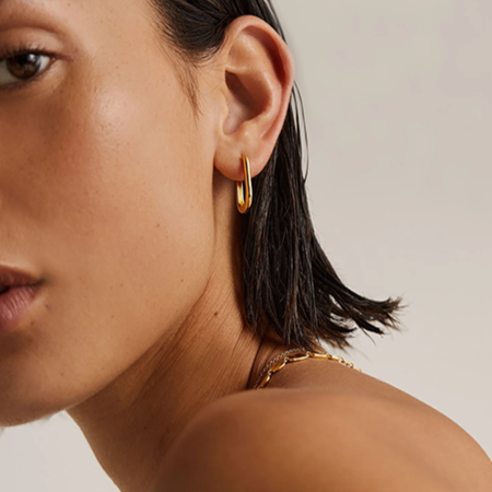 Embrace Hoops | 18K Gold Vermeil