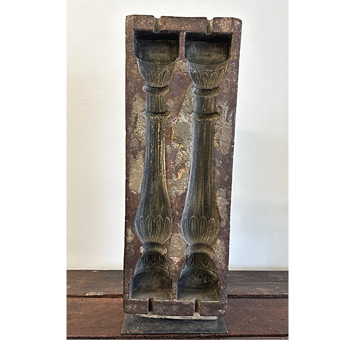 Teak Mold on Stand | Double