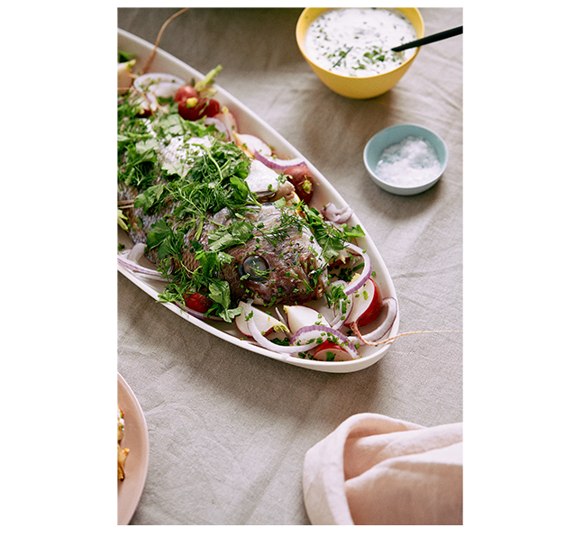 Fish Platter | Bottle