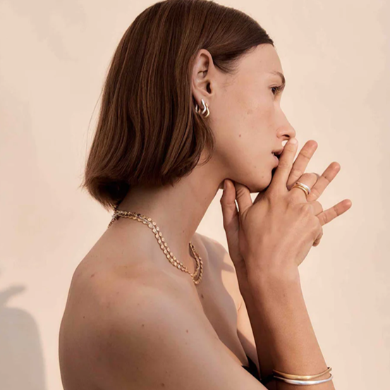 Shift Stacking Ring | 18k Gold Vermeil