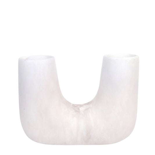 Branch Vase | White Swirl | Medium