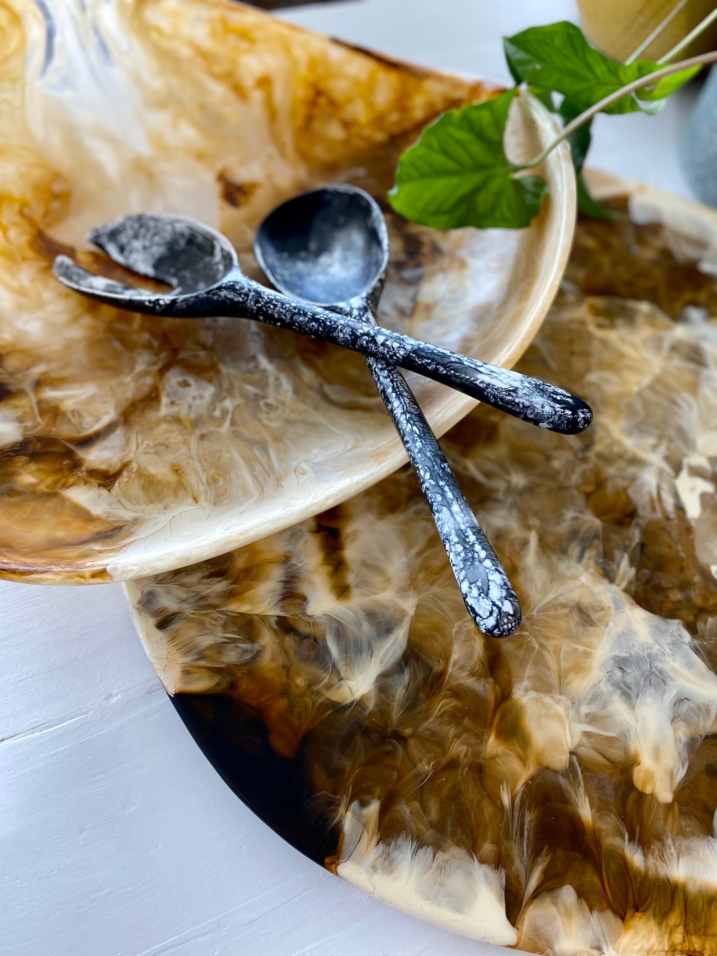 Stone Servers | Black Marble