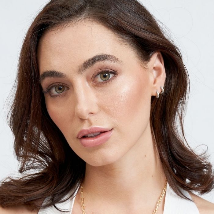 Luka Huggie Earrings | Silver