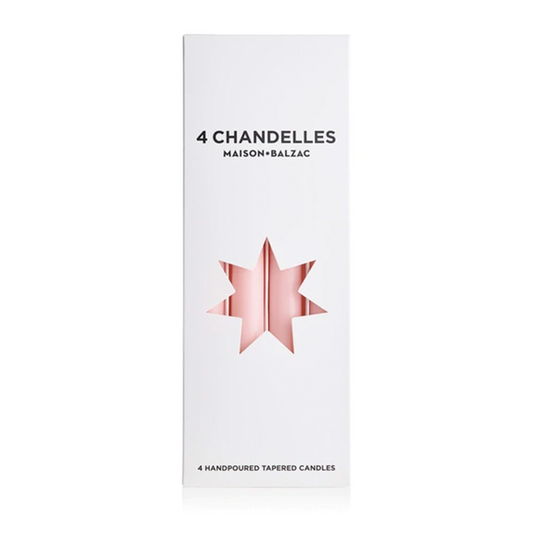 Chandelles x 4 | Pink
