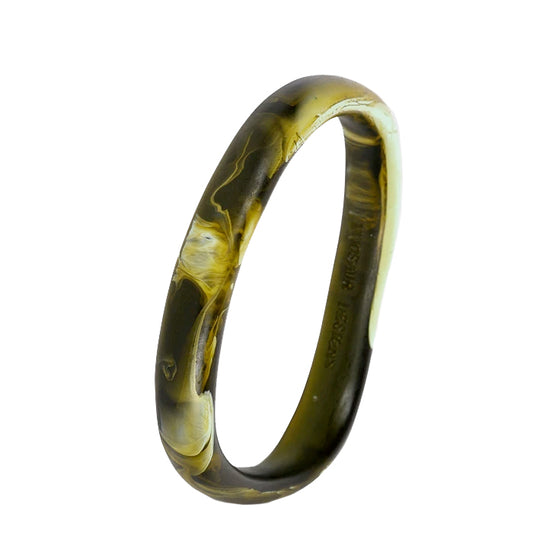 Wishbone Bangle | Malachite