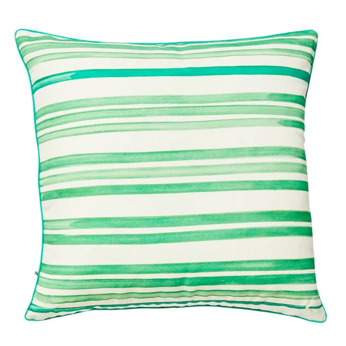 Green Stripe Cover Only 60x60 - No Returns