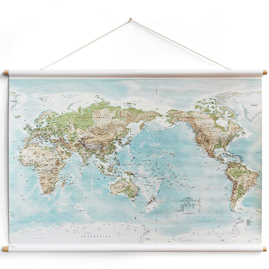 World Map | 125 x 90cm