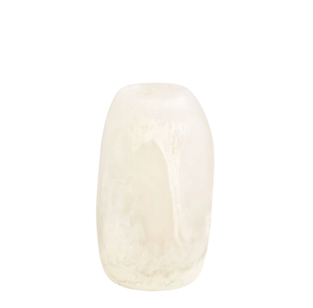 Pebble Vase | Chalk | Medium
