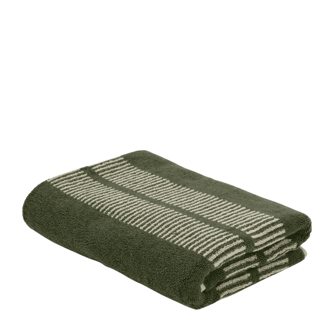 Bath Towel | Dual Dash  | Forest + Sage