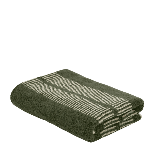 Bath Towel | Dual Dash  | Forest + Sage
