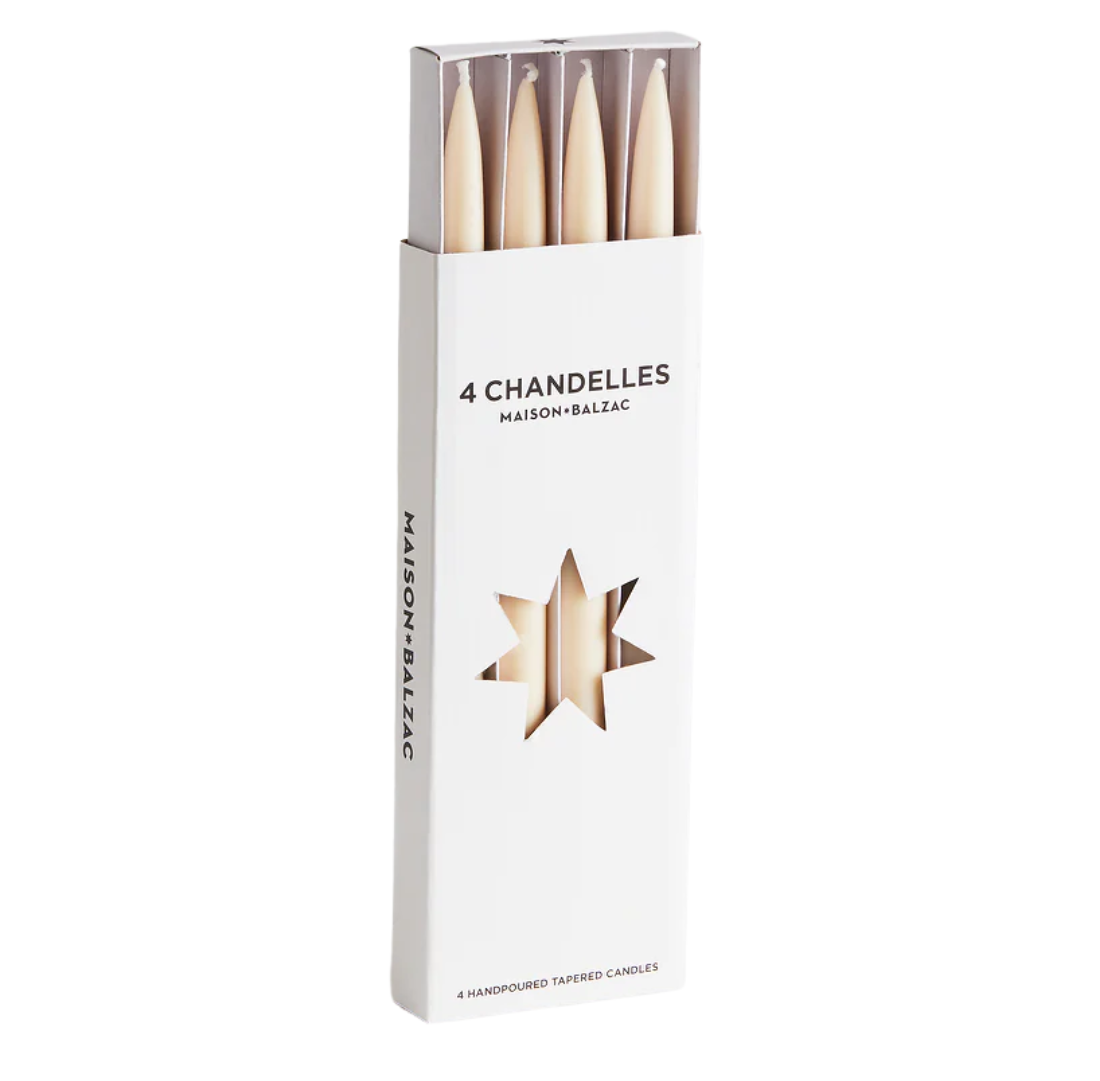 Chandelles x 4 | Raffia