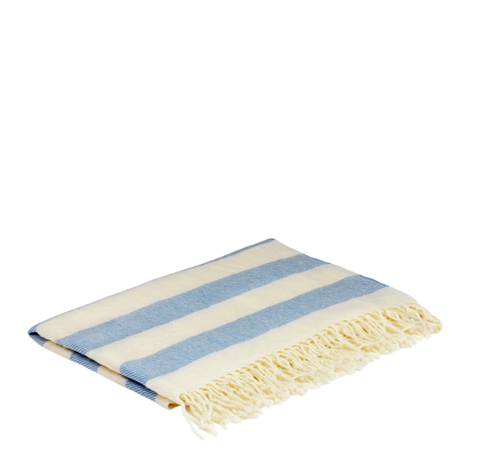 Baby Lambswool Blanket | Blue