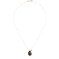 Joie De Vivre Pendant | Cocoa + Silver